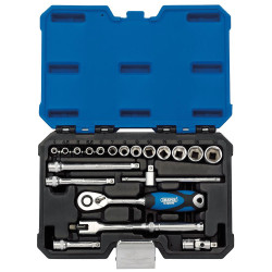 Draper Expert 16442 1/4&quot; Sq. Dr. Metric Socket Set (20 Piece)