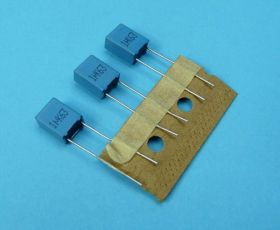 1,0uF/63V 5mm MKT KONDENSATOR