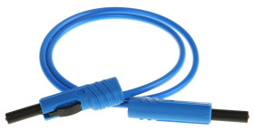 973 645102-, PVC, 16A, 60V dc, kolor: Niebieski, dł. 500mm, -15→ +70 °C., Hirschmann Test & Measurement