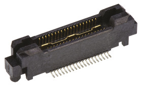 Wtyk PCB 38-pinowe raster: 0.64mm 2-rzędowe TE Connectivity Montaż powierzchniowy 1.0A 30.0 V.