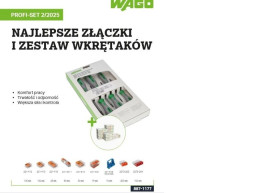 Zestaw PROFI‑SET ze złączkami WAGO 887‑1177