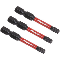 Sealey AK8243 TRX-Star* T25 Impact Power Tool Bits 50mm - 3pc