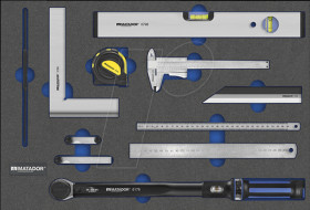 8164 1798 Measuring Tools, 11-piece