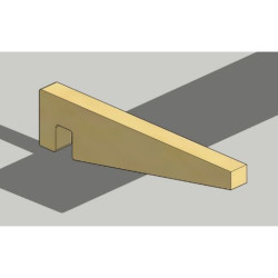 SG Makerspace Hook D180mm Shelf Hook