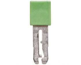 Mostek poprzeczny 2-torowy 4mm2 oliwkowy 281-422 /25szt./