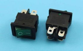 MIRS-201A-C3G PODŚW.GREEN 4P 6A/250VAC