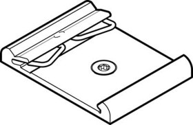 Zestaw montażowy Festo Zestaw montażowy CAFM Montaż na szynie H