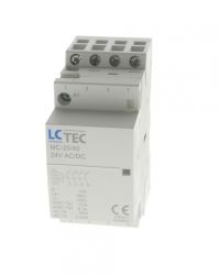 Stycznik modułowy 2P 25A 230V AC 4NO