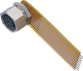 binder 09 0478 65 07-20 Złącze żeńskie kołnierzowe złącze żeńskie proste Seria: 711 Łączna ilość styków: 7 1 szt.