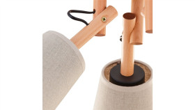 Kinkiet Lampa Ścienna Alter Kolor Czarny Metal, Led 2400 Lm 4000K Ip20...