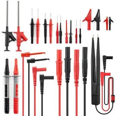 [CZ Direct] Komplet przewodów testowych KAIWEETS KET05 z możliwością układania i wymiany, z wysoką czułością i precyzyjną izolac