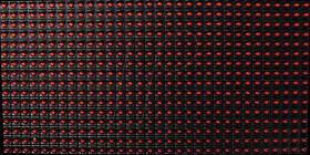 AD027 Arduino - LED matrix, 32 x 16 LEDs, red