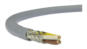 Przewód Sterowniczy W Ekranie Liycy 300/300V 4X0,25 Szary Linka Technokabel...