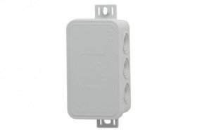 Puszka hermetyczna V8, termoplast 80x45x41 IP54, szara - klik, 8 osłabień