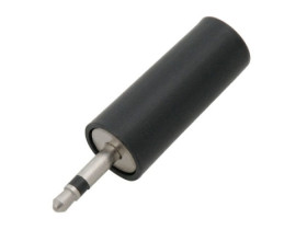 Wtyk JACK 2,5mm mono, obudowa plastikowa