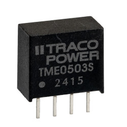 Przetwornica DC-DC, 1W, Uwe 4,5 → 5,5 V DC, Uwy 3.3V dc, Iwy 260mA, TRACOPOWER