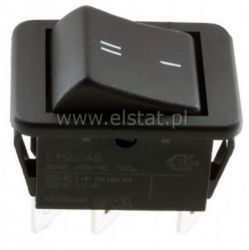 Przeł. kołys. ON-ON, stabilny 6pin; 230V 16A