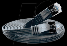 PKW-STP-SLIM-KAT6 2.0 SW Cat.6 SLIM patch cable, STP(PIMF), 2,0 m, black