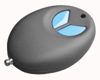 KMp-101G Obudowa z tworzywa KM101G wymiary: 50x38x13mm - obudowa pokryta gumą - czarna - ABS