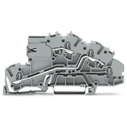 Wielorzędowa złączka szynowa WAGO poziomy: 3 14AWGWciskane TOPJOB S