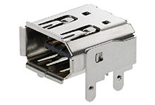 Złącze Firewire 6-pinowe Przewlekany Żeński Molex