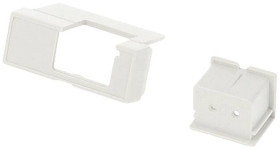 Pokrywa zacisków Hammond Electronics 1597D2MBC 1597D2MBC, ABS-PC, 1 szt.