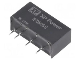 Przetwornica DC/DC 1W 5VDC / 5VDC 200mA SIP THT IF0505S
