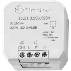 Finder 15.51.8.230.0404 dimmer grey 400W for incandescent and halogen lamps
