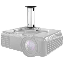 Neomounts BEAMER-C80 Projector ceiling mount Tiltable Rotatable Silver 15 cm