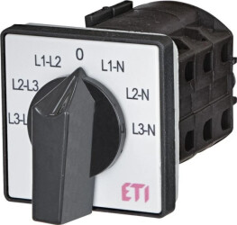 Przełącznik woltomierzowy 3f, 3f-N CS 25 66 U 004773090