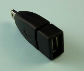 PRZEJ.USB WT.A MINI 5P->GN.USB A