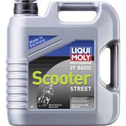 Liqui Moly 1237 Motorbike 2T Oil 4L Mineral Oil for 2-Stroke Engines