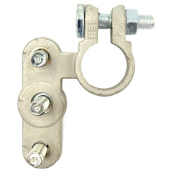 Klema na akumulator "+" 12V 24V 3x 6mm/6mm/6mm plusowa rozgałeźna wersja 2