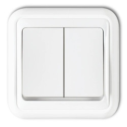 LIZA Łącznik świecznikowy biały WPH-2