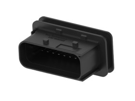 Wtyk PCB 18-pinowe raster: 6mm 2-rzędowe TE Connectivity Montaż na kablu Żeński 24 V