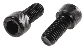 Śruba imbusowa M12 długość 25mm Nakrętka, gniazdo sześciokątne Stalowe RS PRO