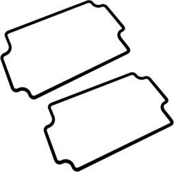 Seal, silicone, (L) 115 mm, black, for series 1550Z, 1550Z106GASKET