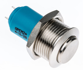 Nasadka przełącznika Zatrzaskowy SPST średnica wycięcia 16.2mm Przewlekany APEM