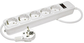 Zabezpieczenie przed szpilkami prądu i przepięciami, wejściowe: 230V ac, 2990VA, 13A, fazy: 1, +55°C