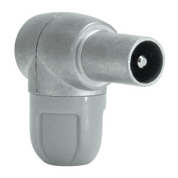 Wtyk antenowy kątowy TELEVES IEC męski