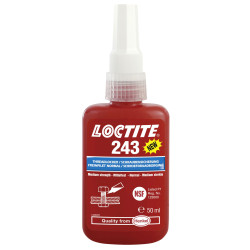 LOCTITE 1335884 243 Medium Strength Oil Tolerant Threadlocker 50ml