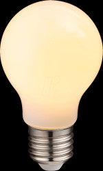 539 740 Filament LED bulb A60 milky E27 7W 710lm 2700K