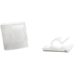 WKK 72319721 Clip Self-adhesive Diameter 4.90 mm Max Ecru 1 Piece