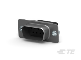 Złącze D-Sub 9-pinowe Wtyk Proste Montaż na panelu raster 2.74mm