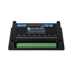 Przemysłowy moduł 8 przekaźników + 8 wejść cyfrowych, Ethernet, RS485 - Waveshare 32452