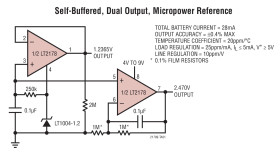 17μA Max, Quad, Single Supply, Precision Op Amps