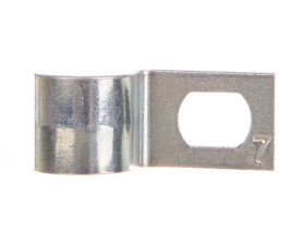 Uchwyt metalowy do rur i kabli 7mm 604 7 G 1003070 /100szt./