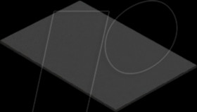 ABG00013 blind plate, black RAL 9005