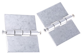 Zawias czołowy Stal nierdzewna długość 80mm Zawias czołowy szerokość 50mm Swobodne wychylanie