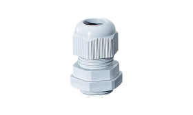 Dławnica skręcana PG16 fi 10-14mm IP65 do instalacji zewnetrznych szara AKS 16 3600068